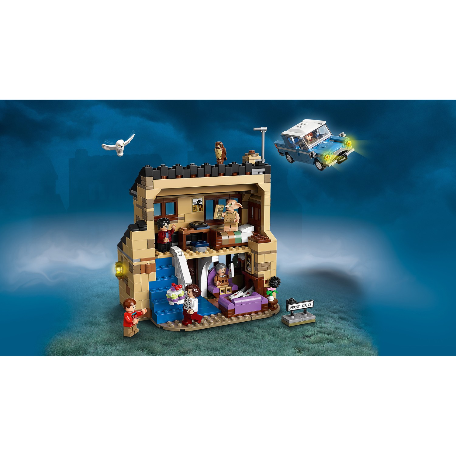 Конструктор LEGO Harry Potter Тисовая улица дом 4 75968 - фото 11