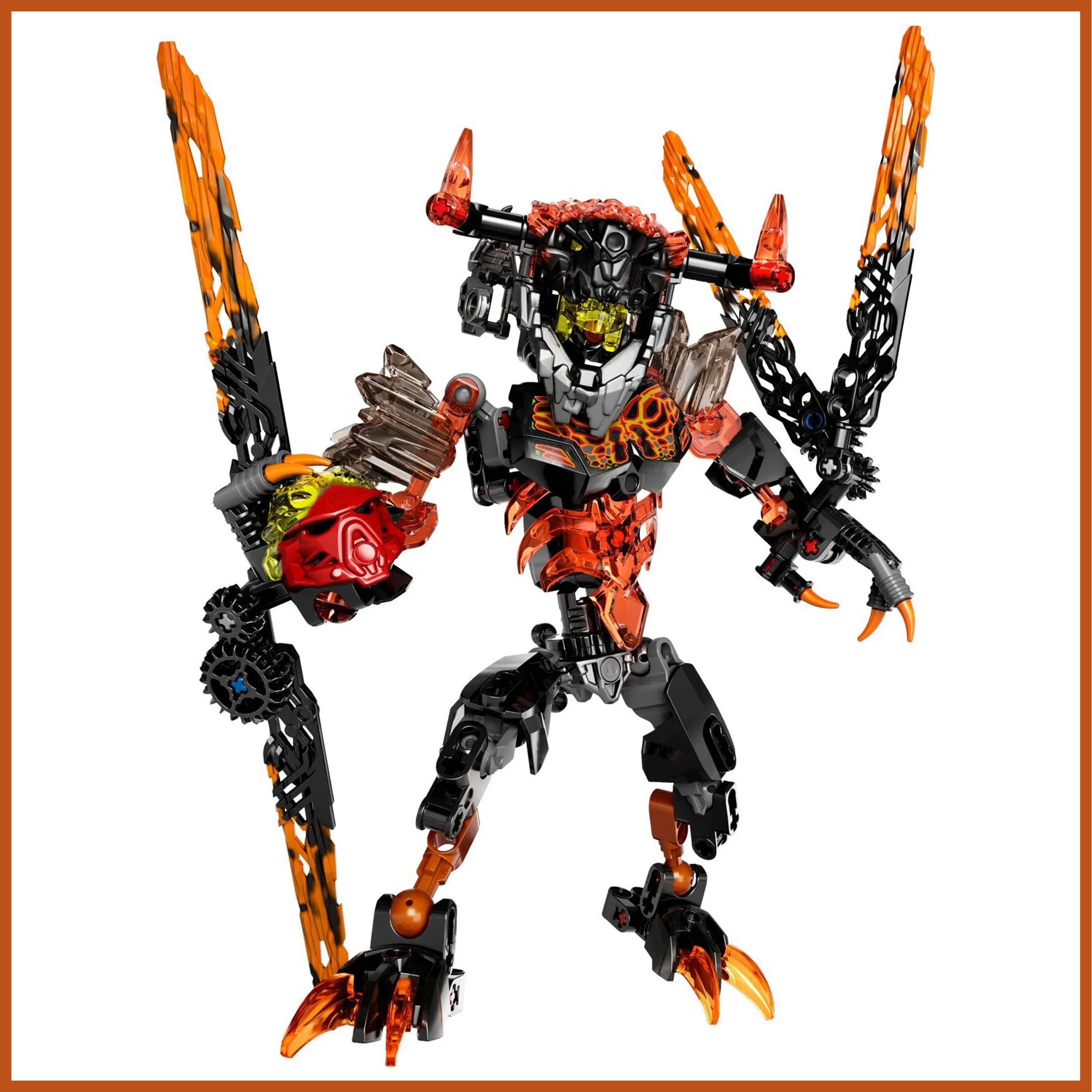 Игрушка LX Конструктор Bionicle Лава монстр 114 деталей - фото 3