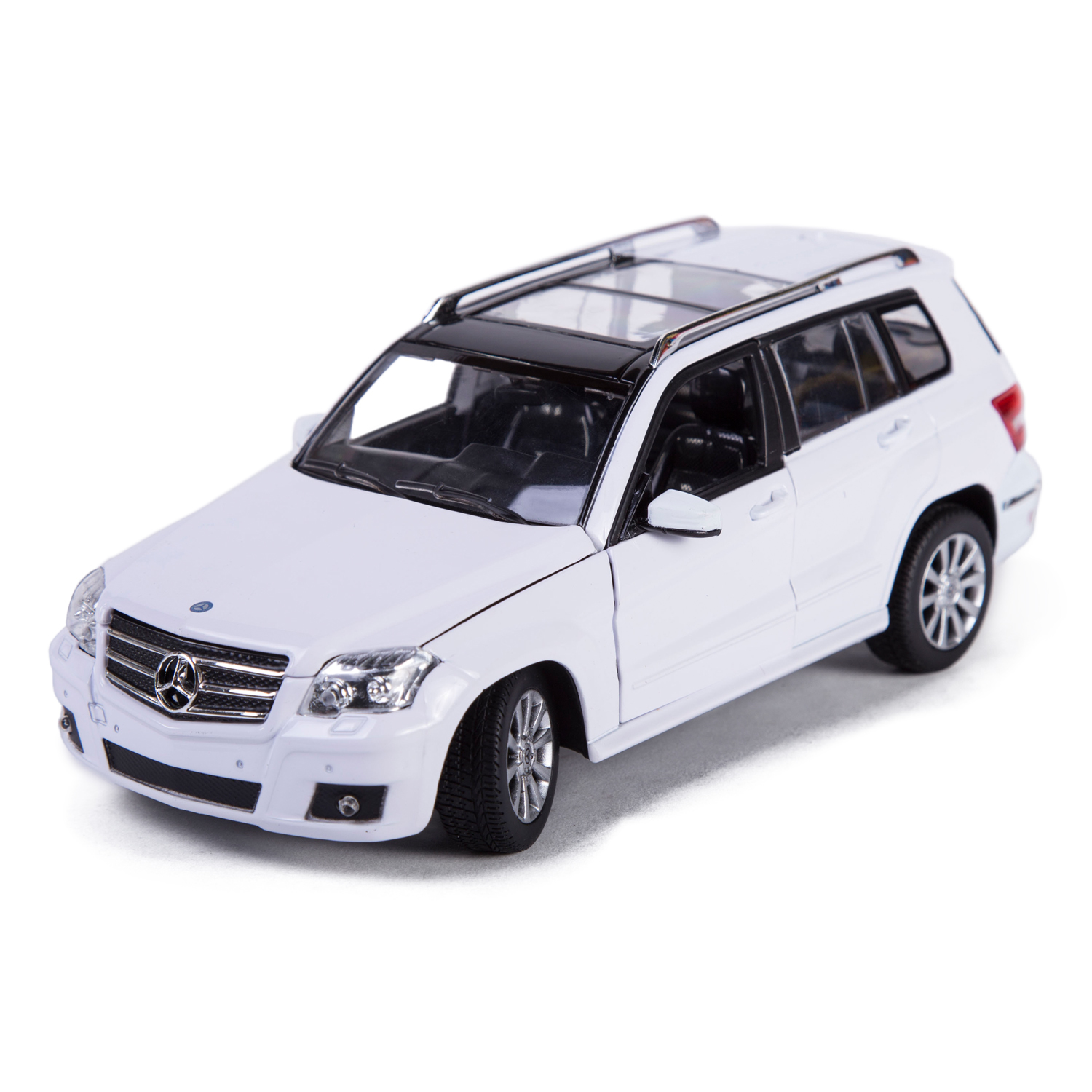 Машинка Rastar Mercedes GLK-CLASS 1:24 Белая купить по цене 599 ₽ в  интернет-магазине Детский мир