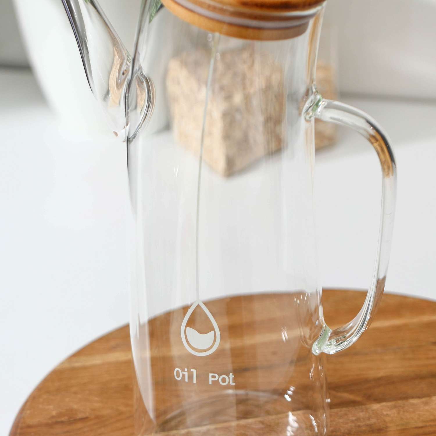 Бутыль Sima-Land стеклянная для соуса и масла «Эко» 1 л 9×15×23 5 см - фото 2