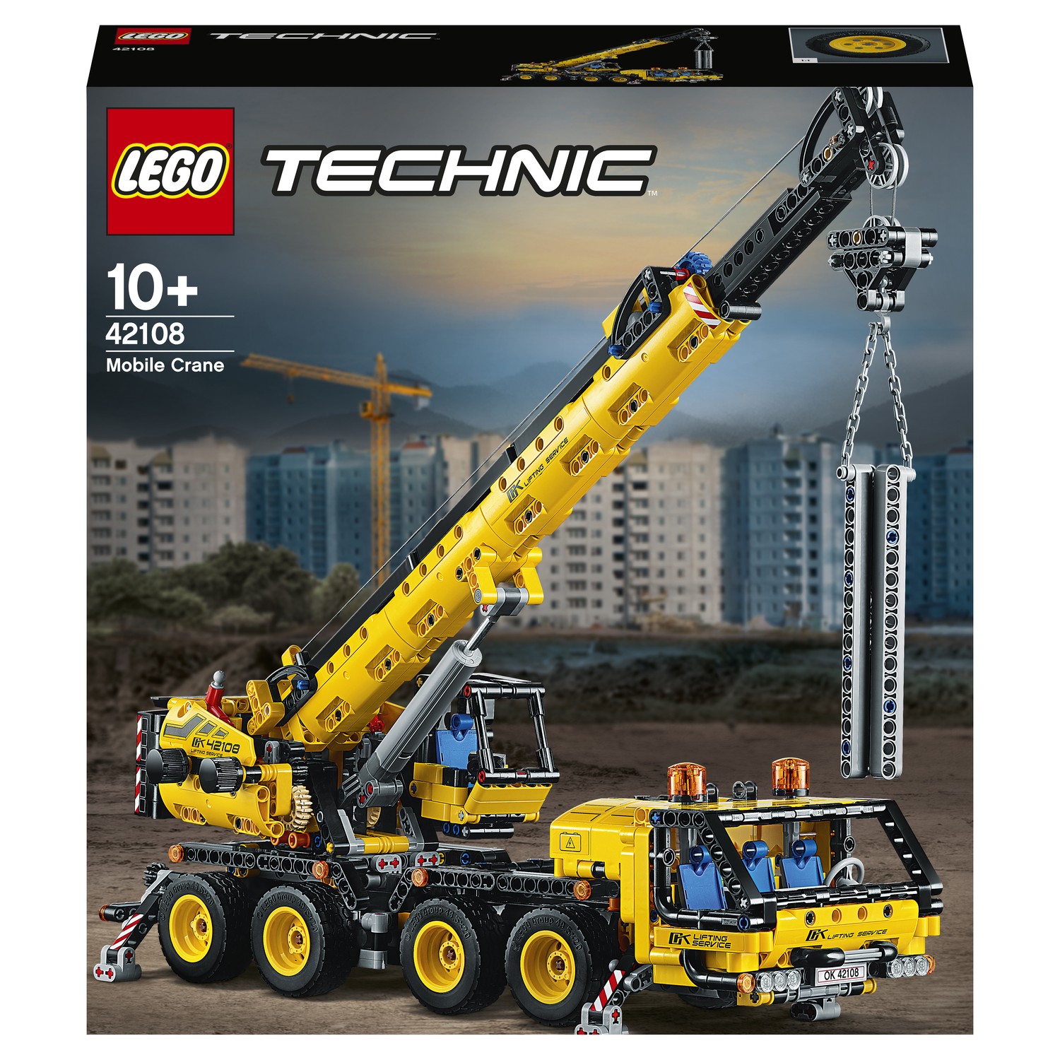 Конструктор LEGO Technic Мобильный кран 42108 купить по цене 5999 ₽ в  интернет-магазине Детский мир