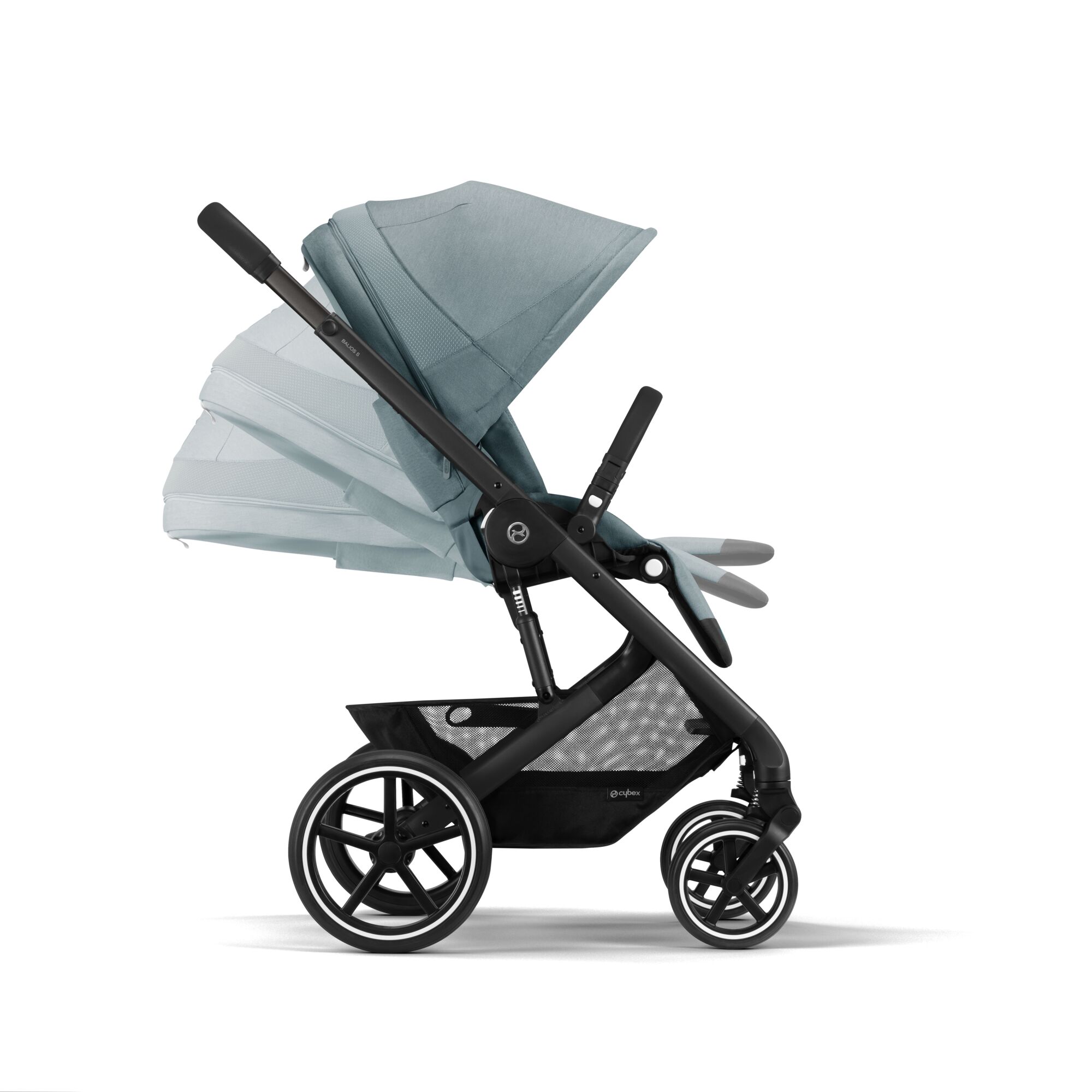 Коляска 3в1 Cybex Balios S Lux Sky Blue - фото 8