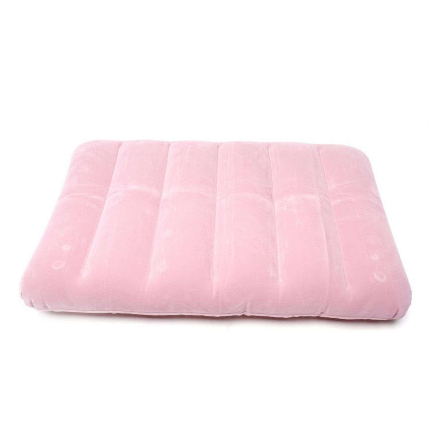 Подушка для путешествий China Dans надувная 56х35 см светло-розовая - фото 1