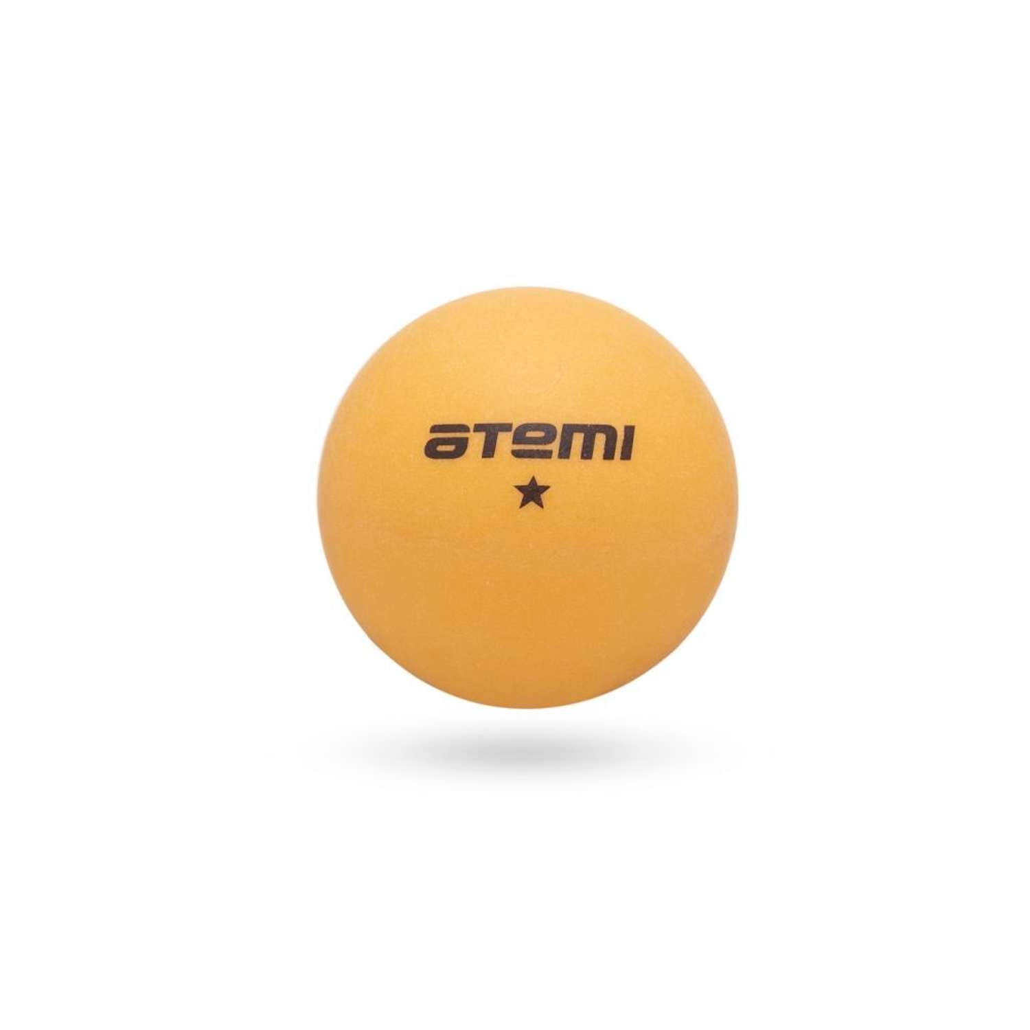 Мячи для настольного тенниса Atemi ATB101 пластик оранжевые 6 шт - фото 2