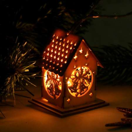 Декор Luazon с подсветкой «Новогодние колокольчики» мини