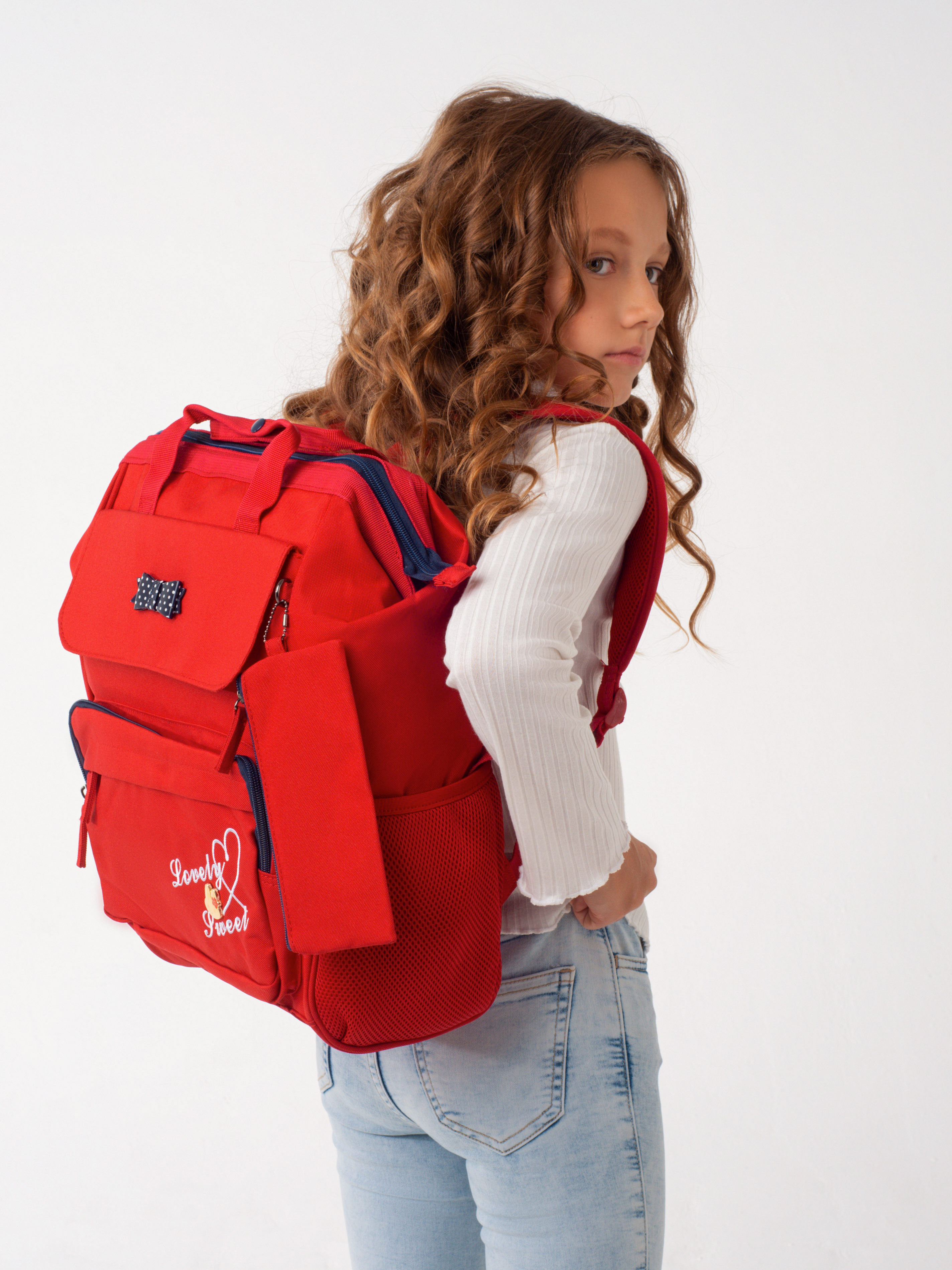 рюкзак школьный Journey 9953-1 красный - фото 8