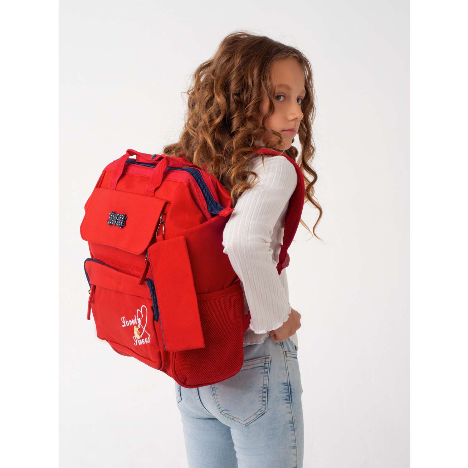 рюкзак школьный Journey 9953-1 красный - фото 8