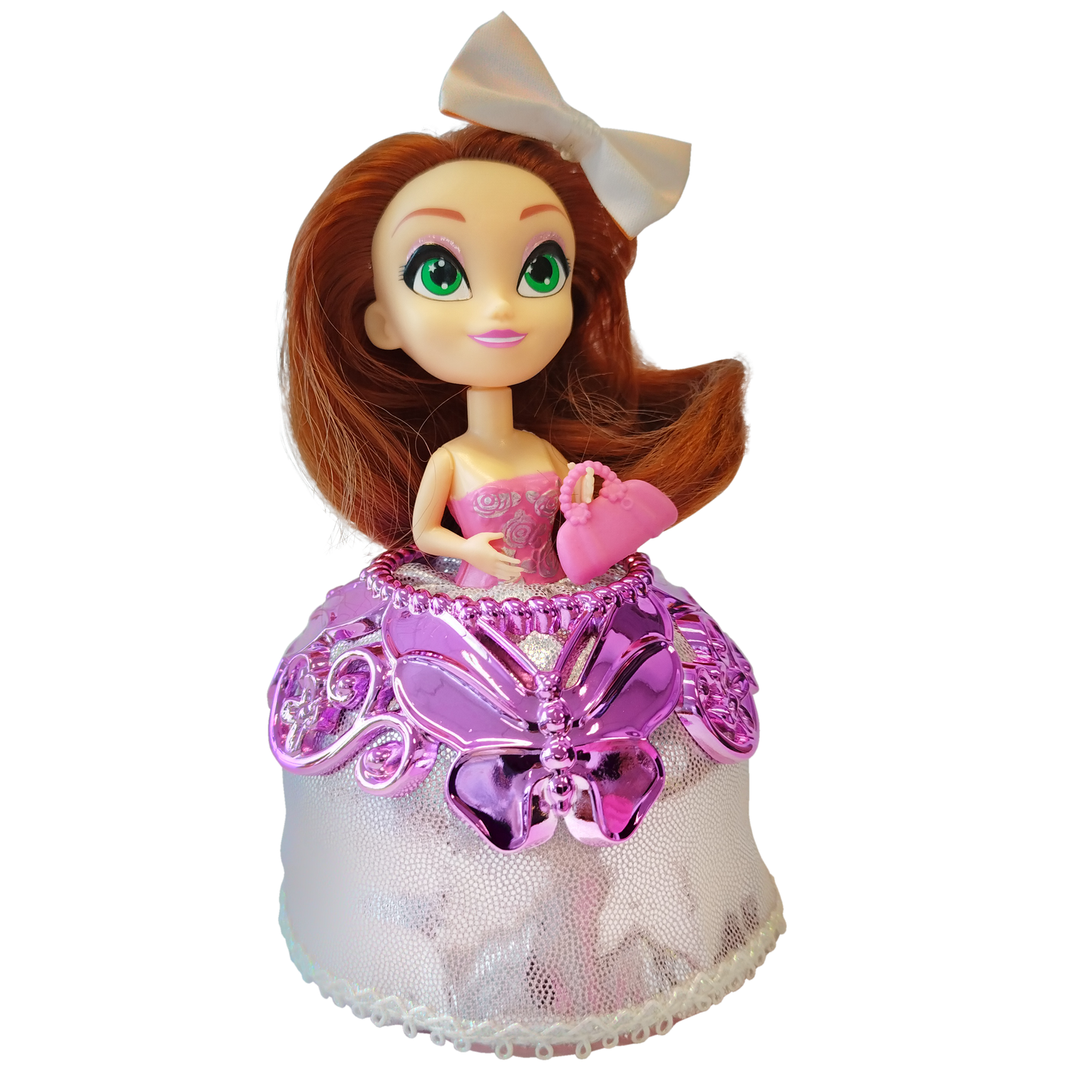 Игрушка сюрприз Парфю-мисс Кукла принцесса Фэй из флакона с аксессуарами AW1260F - фото 3