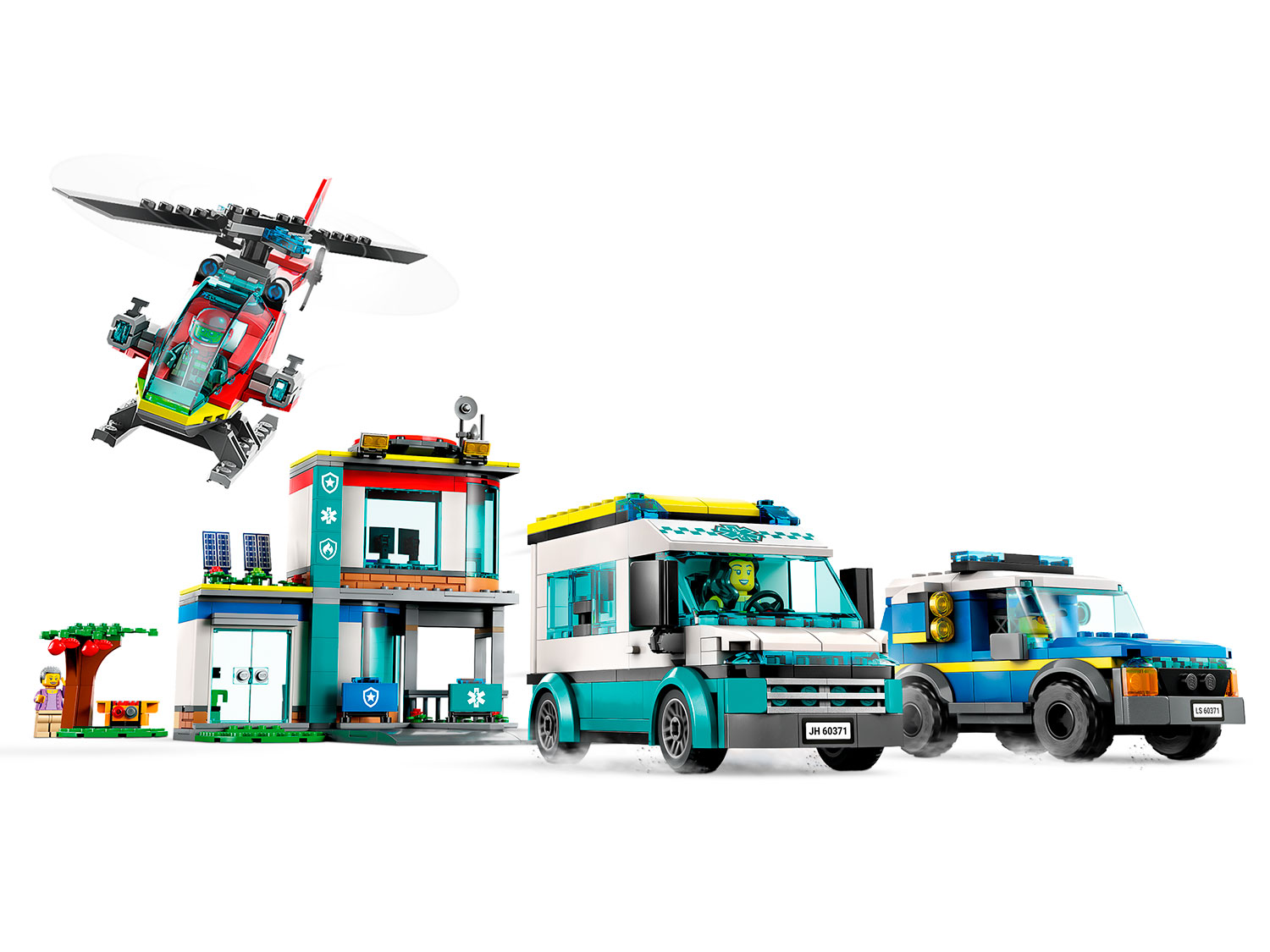 Конструктор детский LEGO City Штаб-квартира спасательных средств 60371 - фото 6