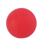 Мяч Beroma массажный силиконовый для фитнеса и йоги красный