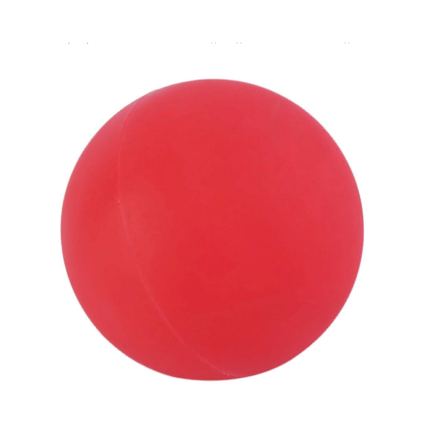 Мяч Beroma массажный силиконовый для фитнеса и йоги красный - фото 1