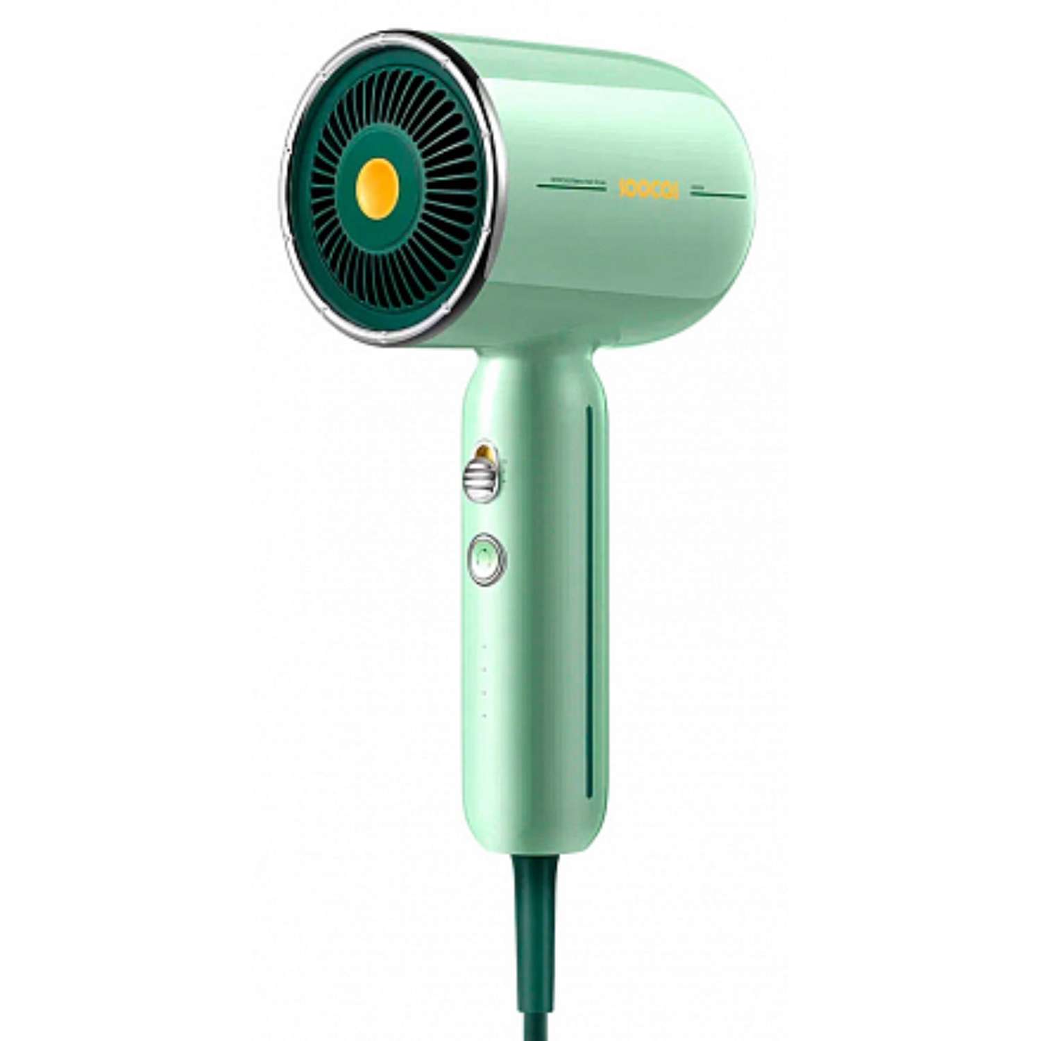 Фен XIAOMI Mi SOOCAS Retro Hair Dryer RH1 1600 Вт 2 скорости ионизатор зелёный - фото 1