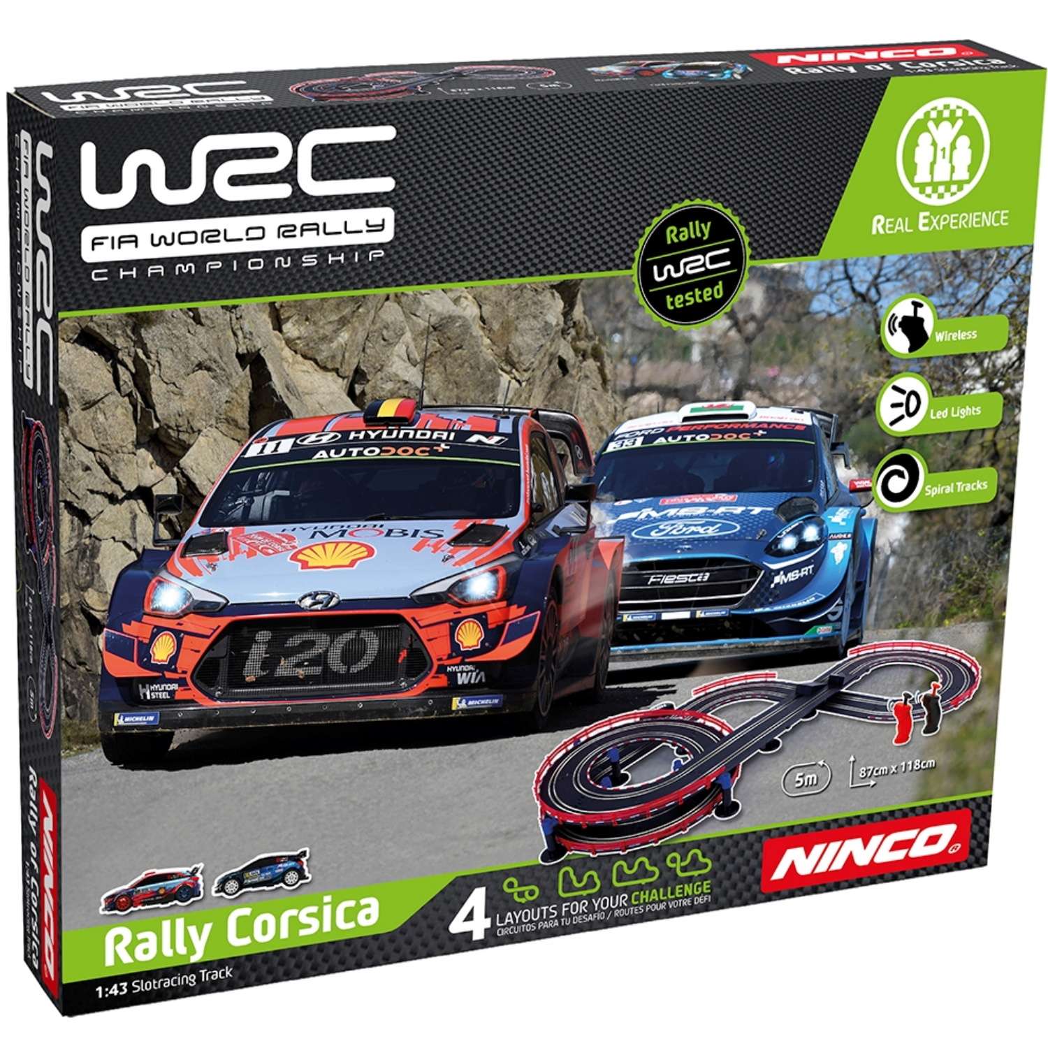 Автотрек Ninco WRC Rally Corsica 1:43 91012 - фото 2
