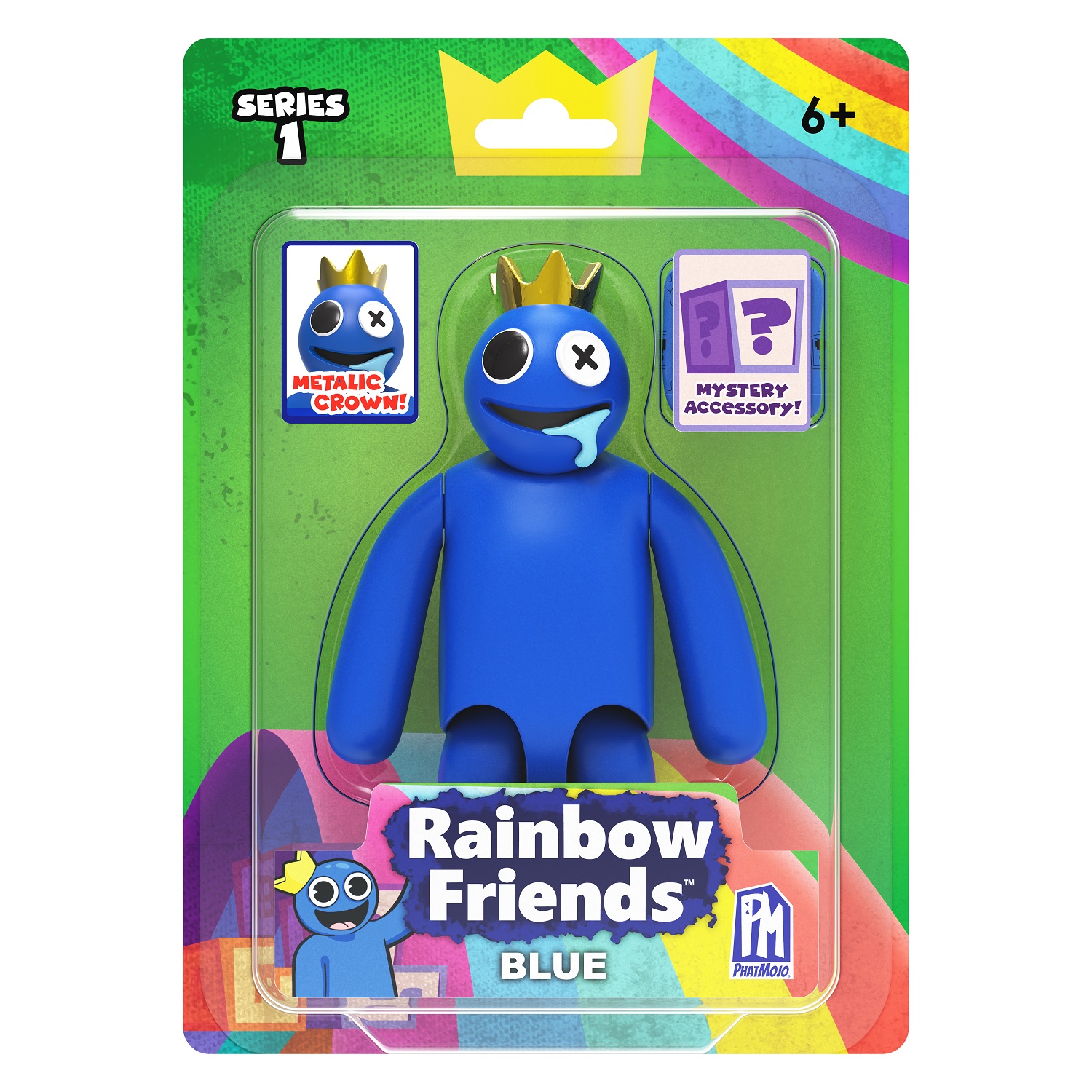 Фигурка Rainbow Friends Blue 15см 42721 купить по цене 1499 ₽ в  интернет-магазине Детский мир