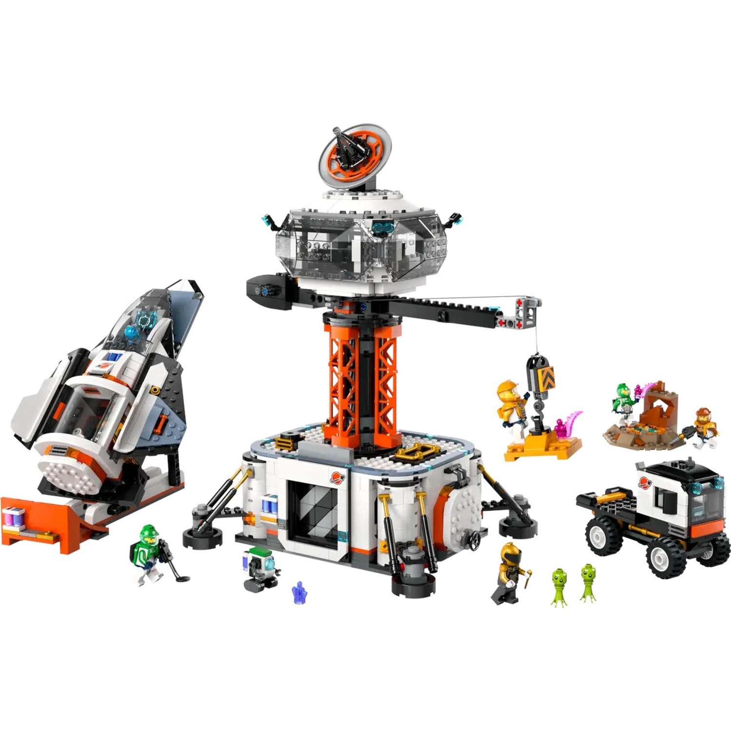 Конструктор LEGO City Космическая база и стартовая площадка для ракет 60434 - фото 2