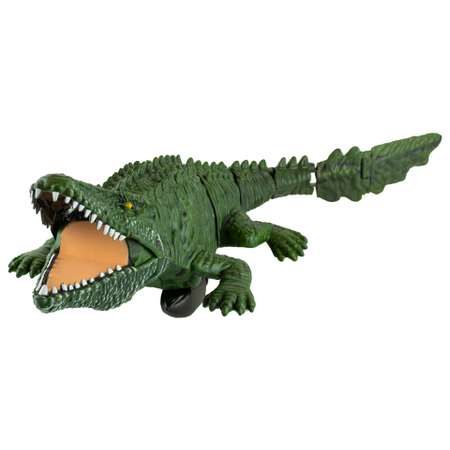 Катер крокодил Create Toys на пульте управления Плавает по поверхности