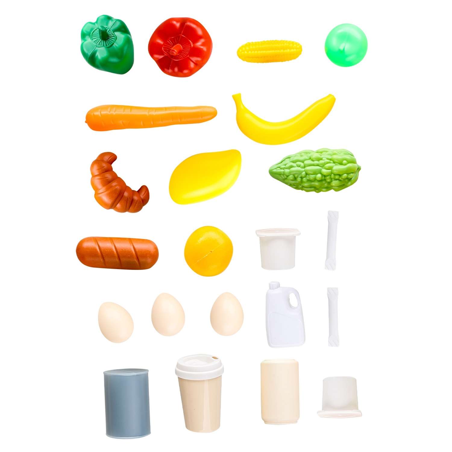Игровой набор Jiacheng Супермаркет с корзинкой и продуктами 48 предметов - фото 6