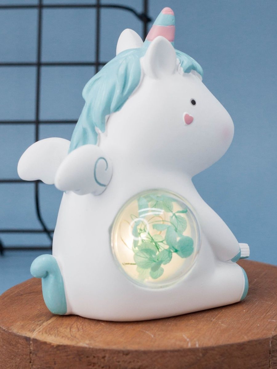 Ночник iLikeGift Gentle unicorn blue - фото 4