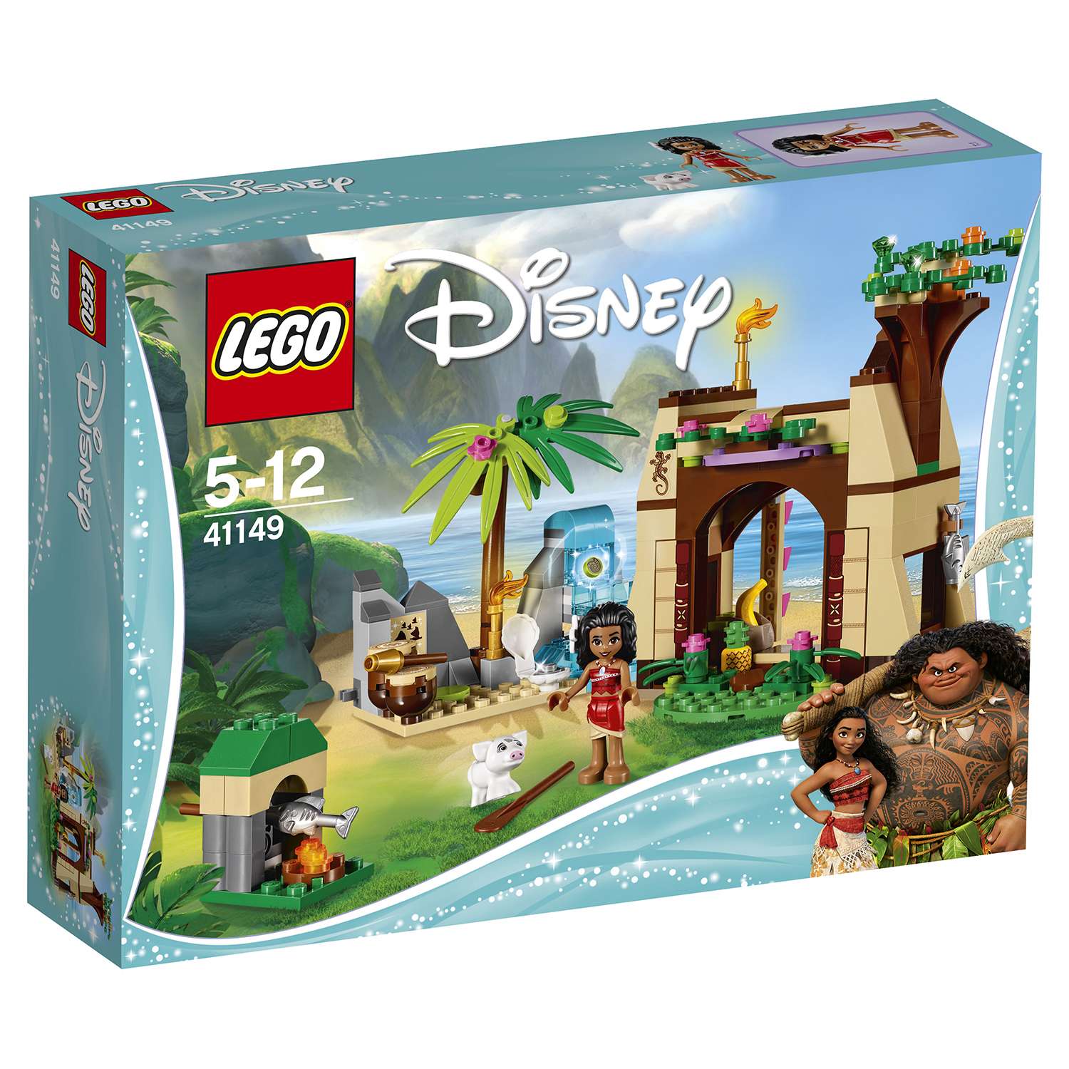 Конструктор LEGO Disney Princess Приключения Моаны на затерянном острове (41149) - фото 2