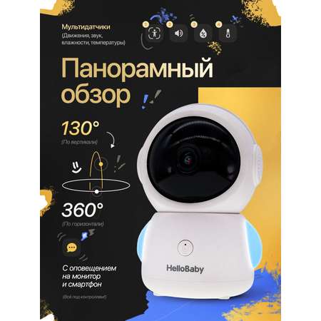 HB110TR с дальностью до 500 метров Hello Baby с подключением к монитору и телефону