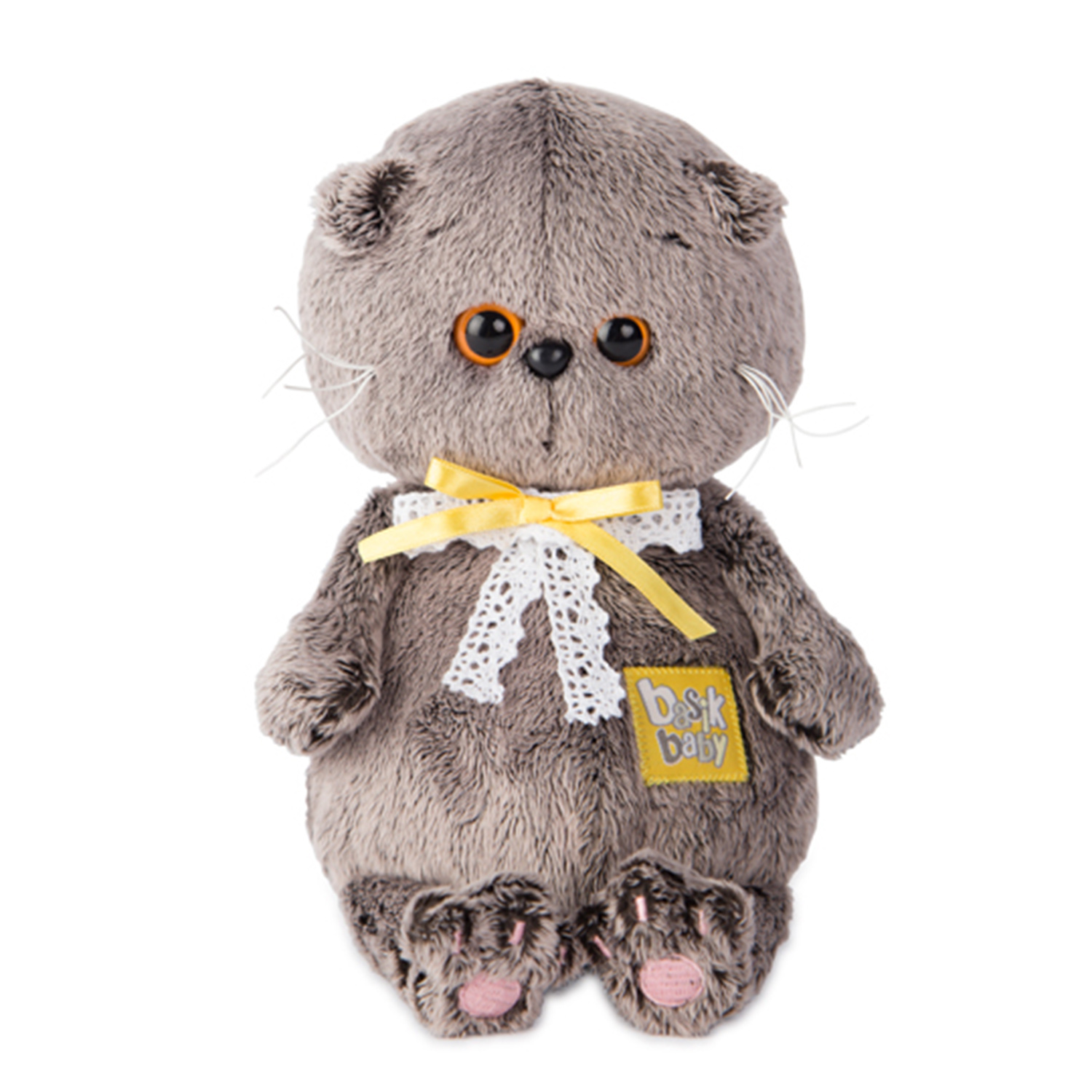 Мягкая игрушка BUDI BASA Кот Басик BABY с детским пледом 100*80 20 см BB06295 - фото 2
