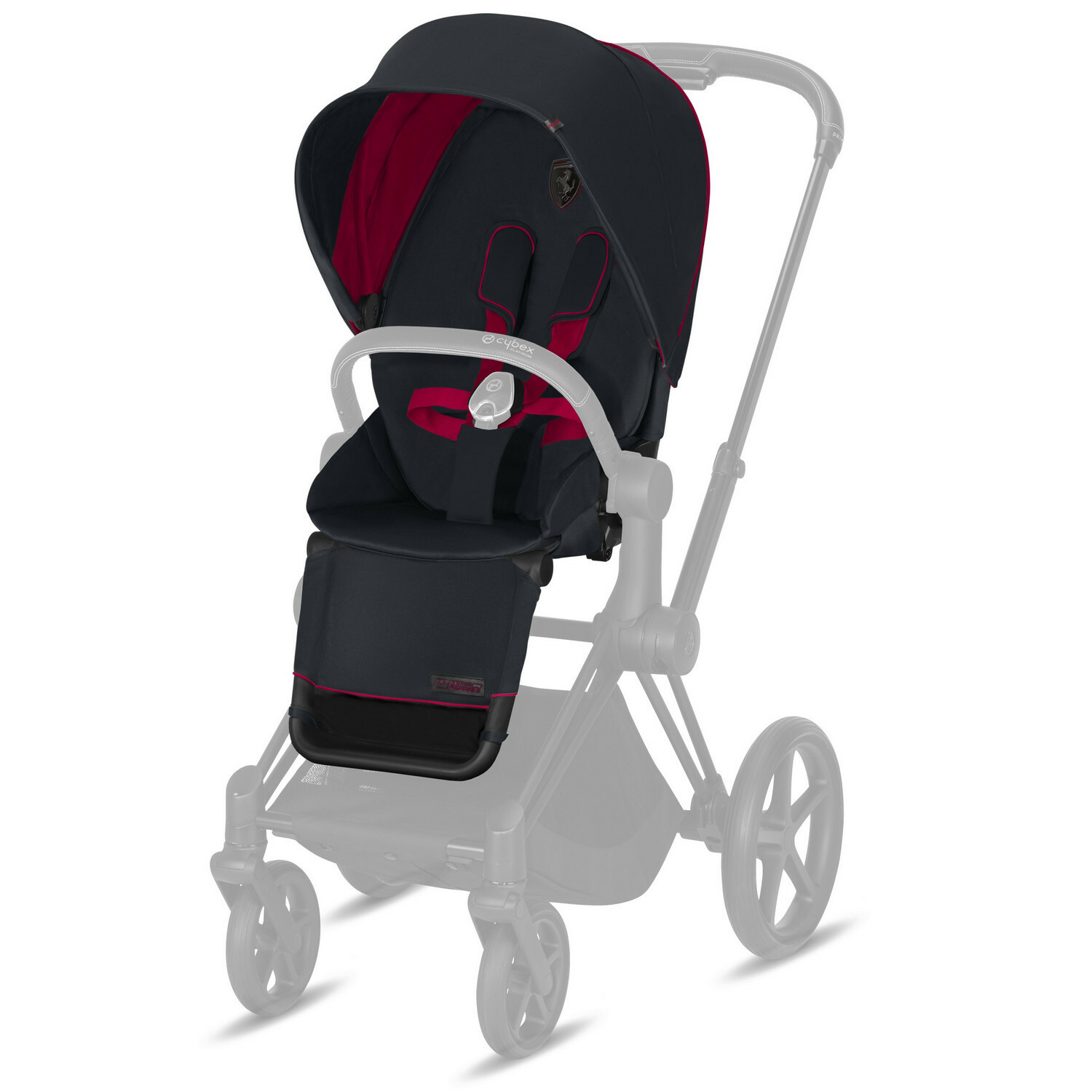 Набор чехлов Cybex Seat Pack Cybex Priam III FE Ferrari Victory Black 519002699 - фото 1