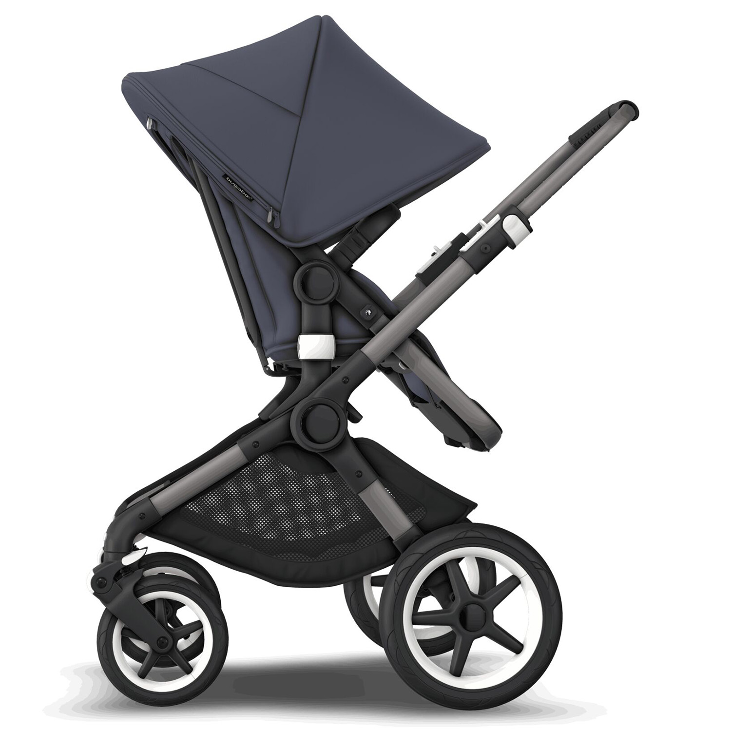 Коляска 2в1 Bugaboo Fox3 Complete Graphite Stormy Blue-Stormy Blue 2306010004 - фото 11