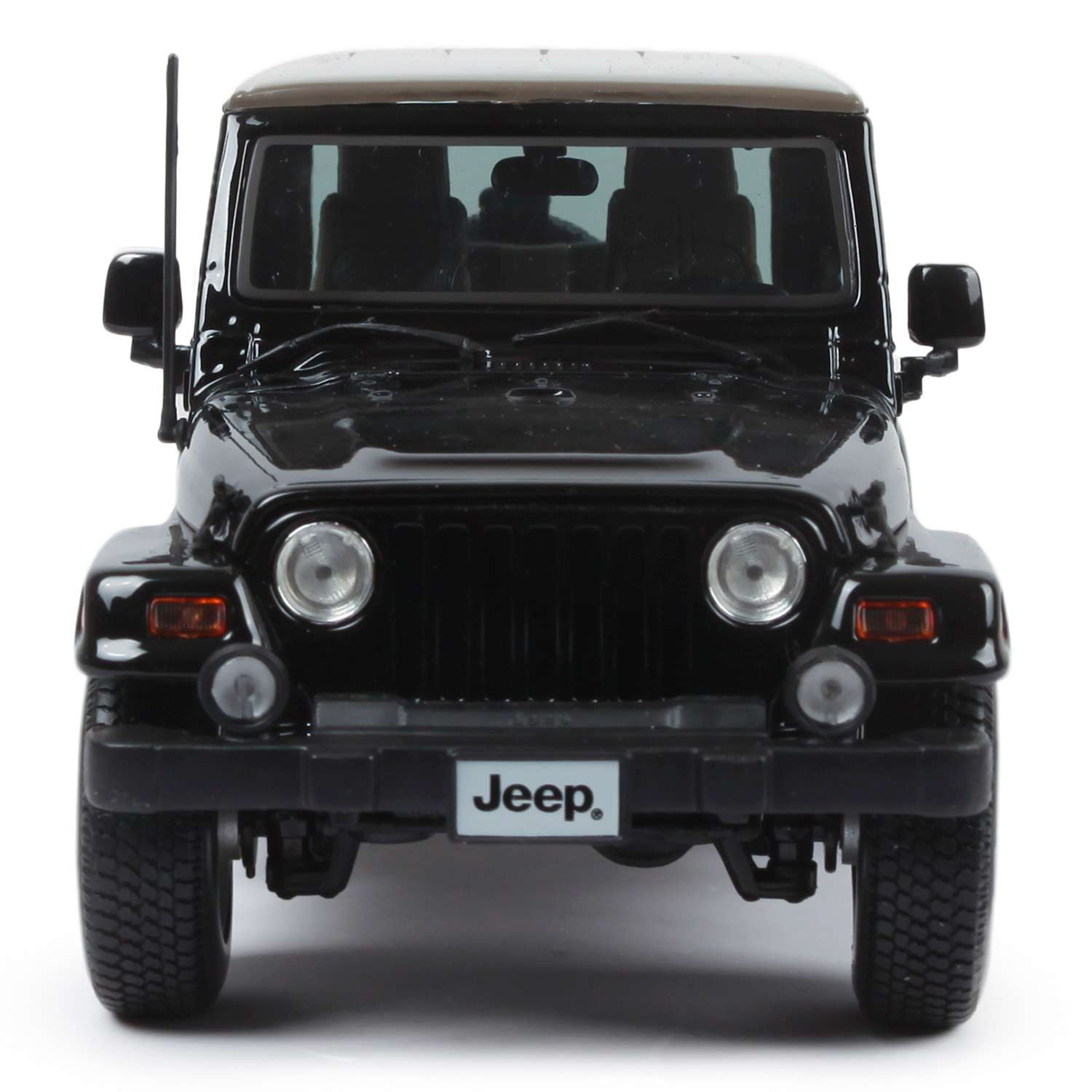 Машина MAISTO 1:18 Jeep Wrangler Sahara Черная 31662 31662 - фото 4