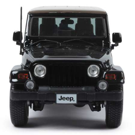 Машина MAISTO 1:18 Jeep Wrangler Sahara Черная 31662