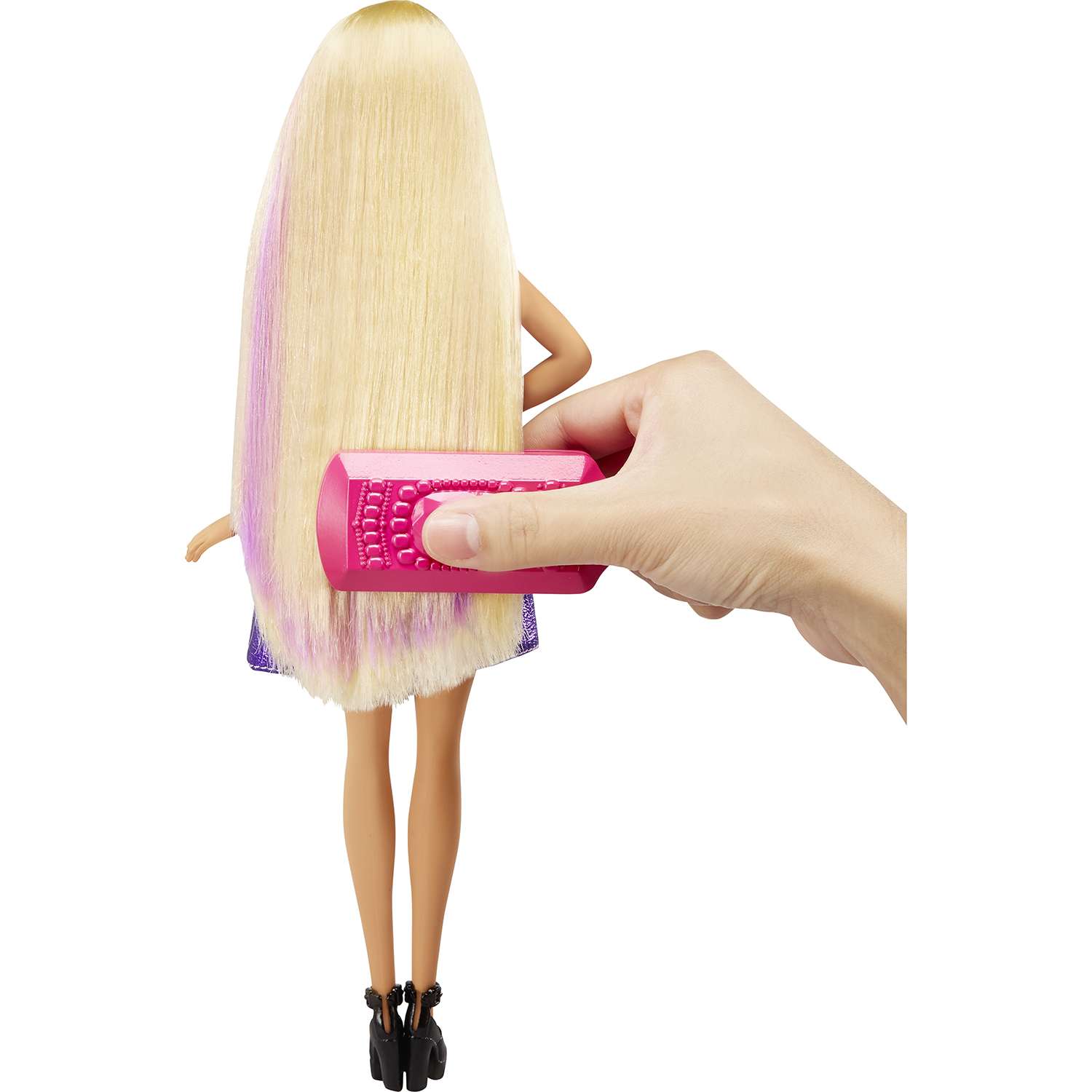 Набор игровой Barbie Цветные локоны DWK49 - фото 12