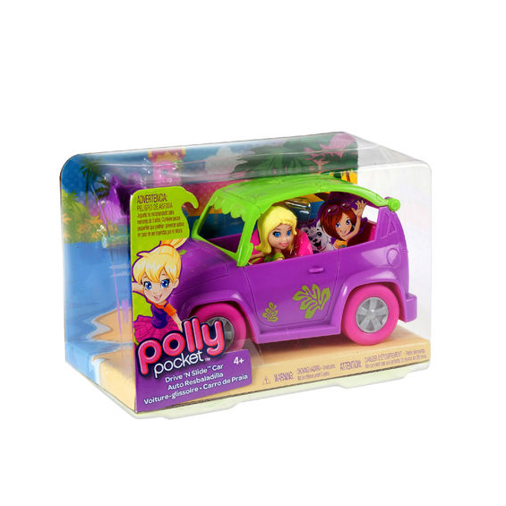 Набор POLLY POCKET POLLY POCKET Набор кукла и автомобиль в ассортименте 179188/X9047 - фото 1