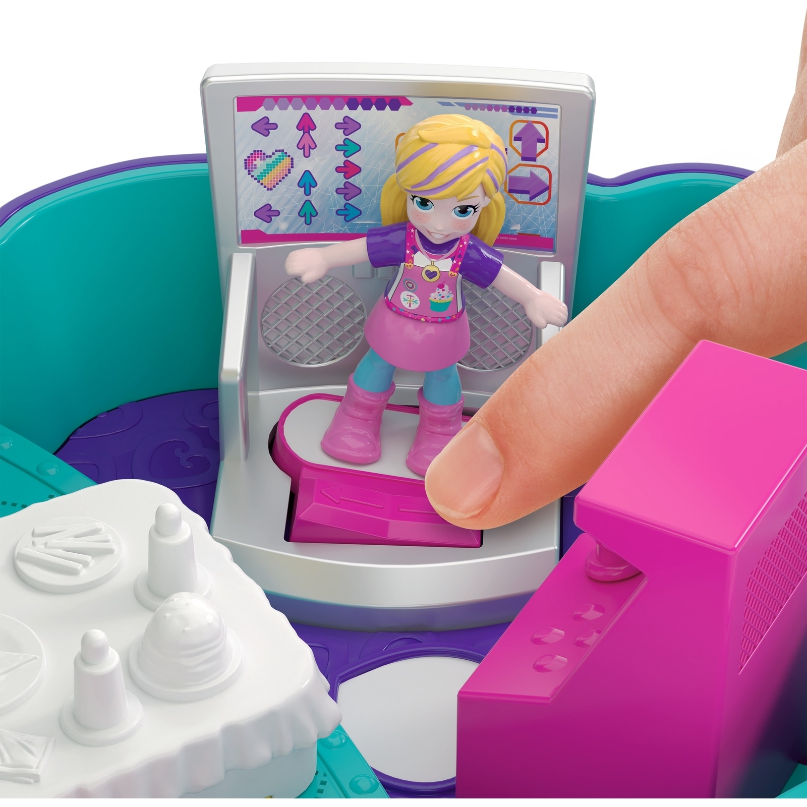 Набор игровой POLLY POCKET Сладкое угощение компактный FRY36 FRY35 - фото 11