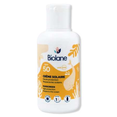 Крем от загара Biolane Creme Solaire Baby SPF 50 детский 125мл