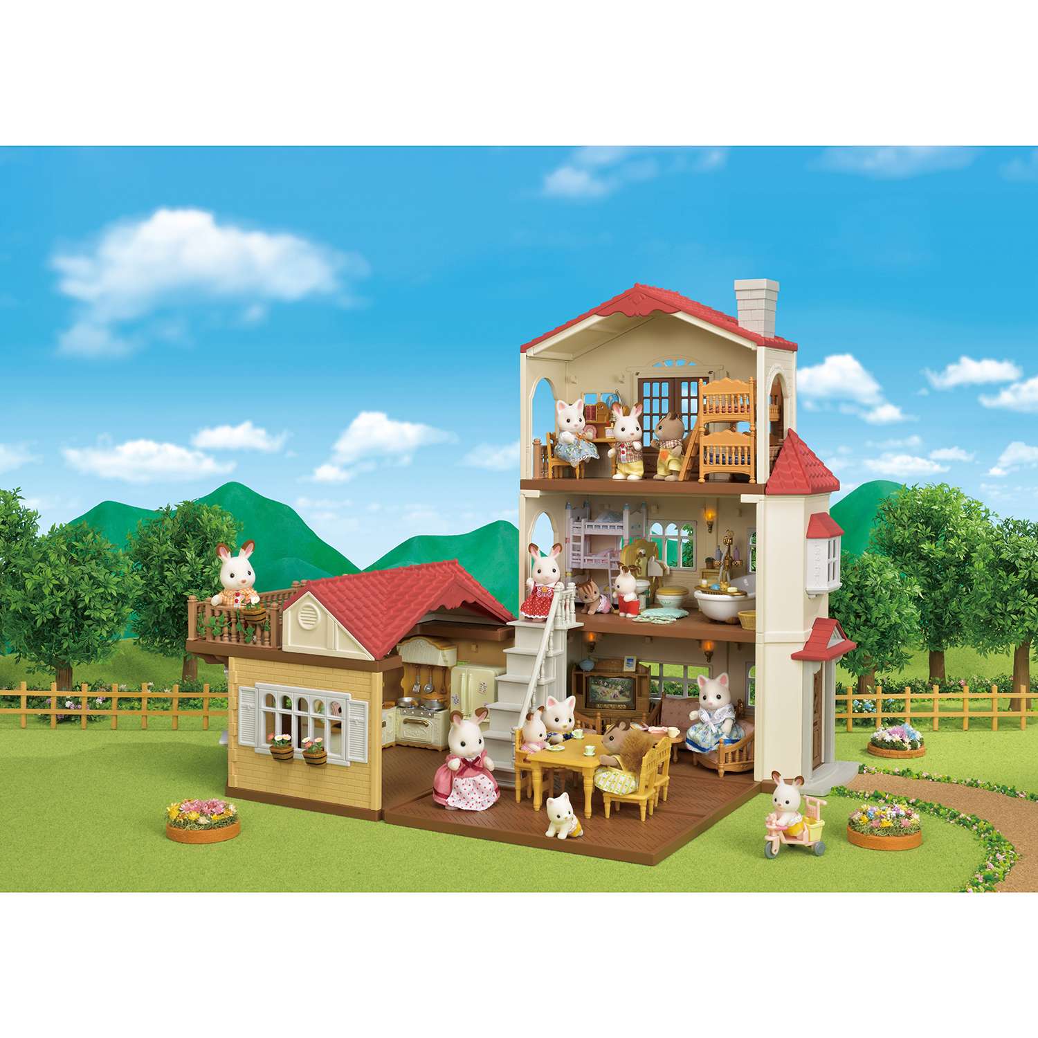 Домик для кукол Sylvanian Families 5302 - фото 13