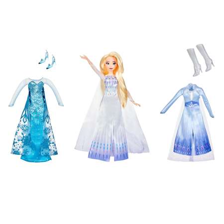 Кукла Disney Frozen Холодное Сердце 2 Эльза 2 наряда E96695L0