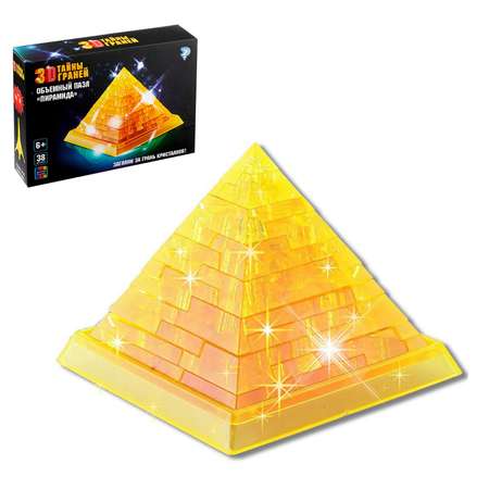 Пазл 3D Zabiaka Пирамида 38 деталей