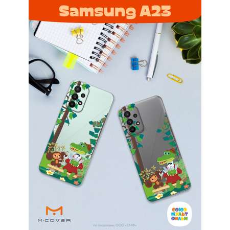 Силиконовый чехол Mcover для смартфона Samsung A23 Союзмультфильм Пятьсот эскимо