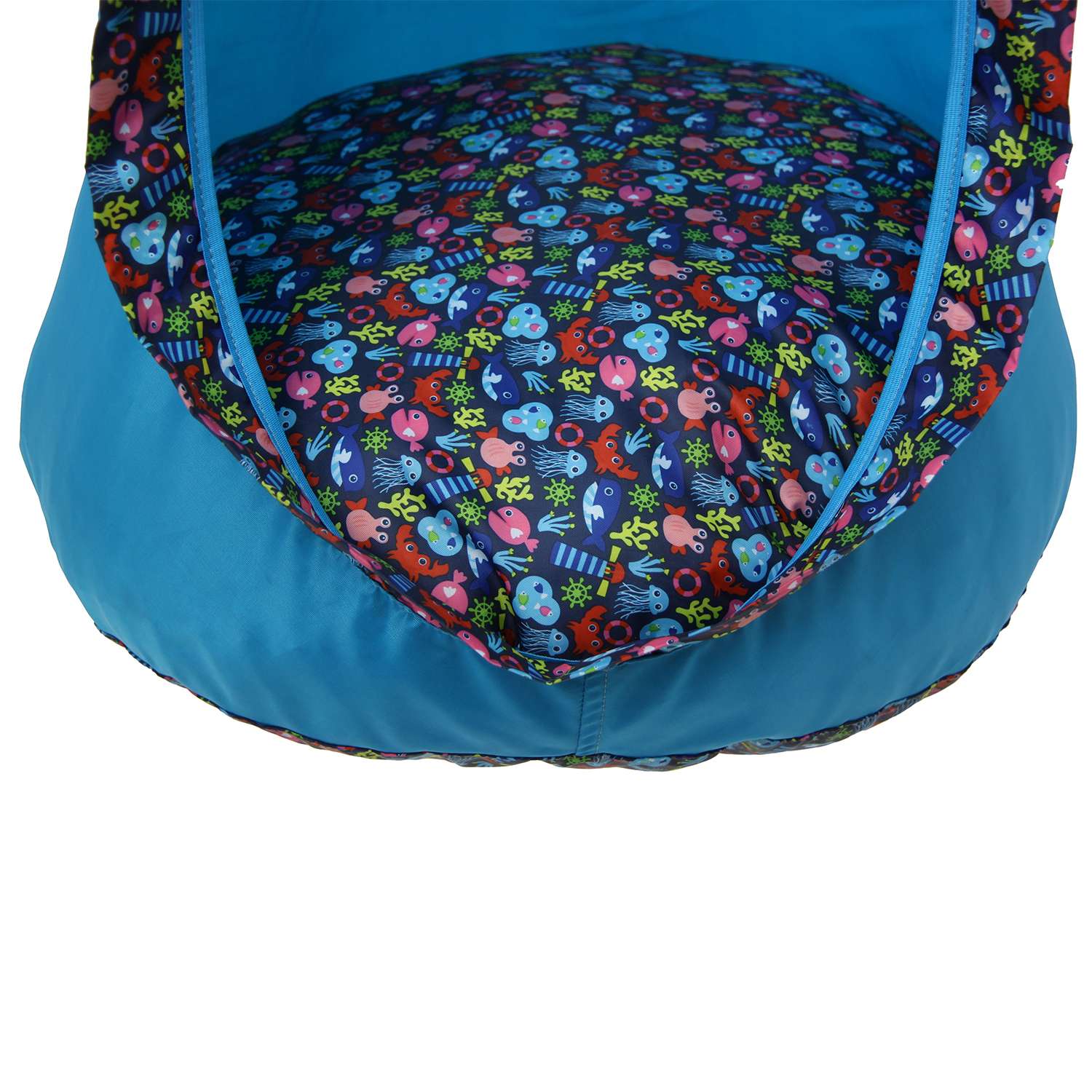 Детское подвесное кресло Polini Kids кокон (голубой, 0001438-1)