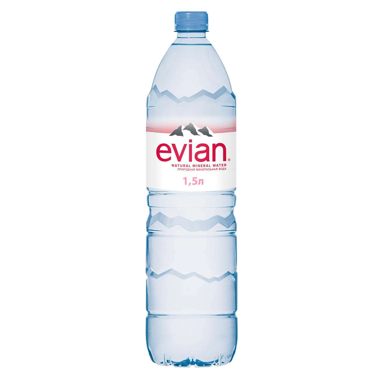 Вода Evian негазированная 1.5л - фото 1