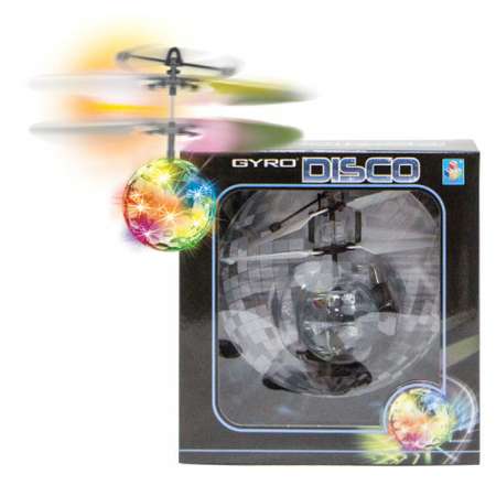 Интерактивная игрушка 1TOY Gyro-Disco шар на сенсорном управлении со световыми эффектами