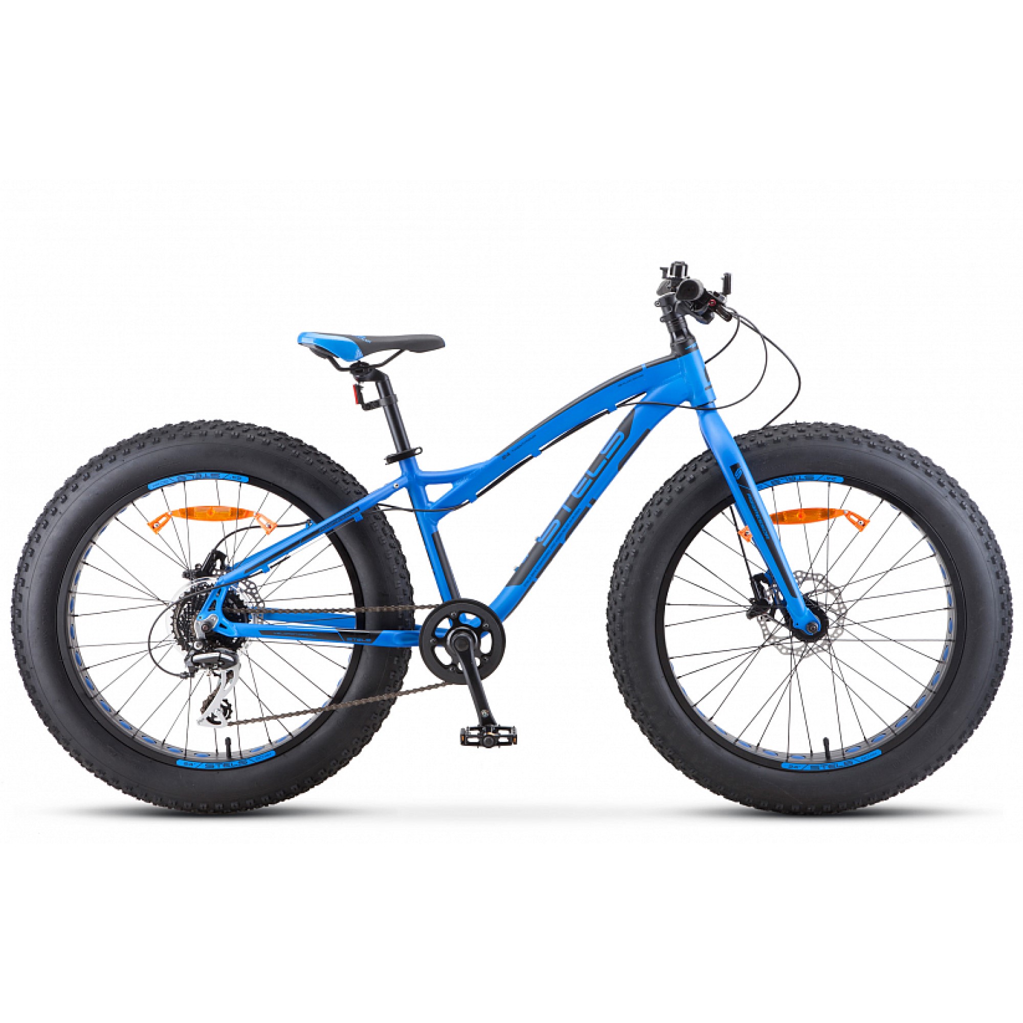 Велосипед STELS Aggressor D 24 (V010) 13.5 синий - фото 1