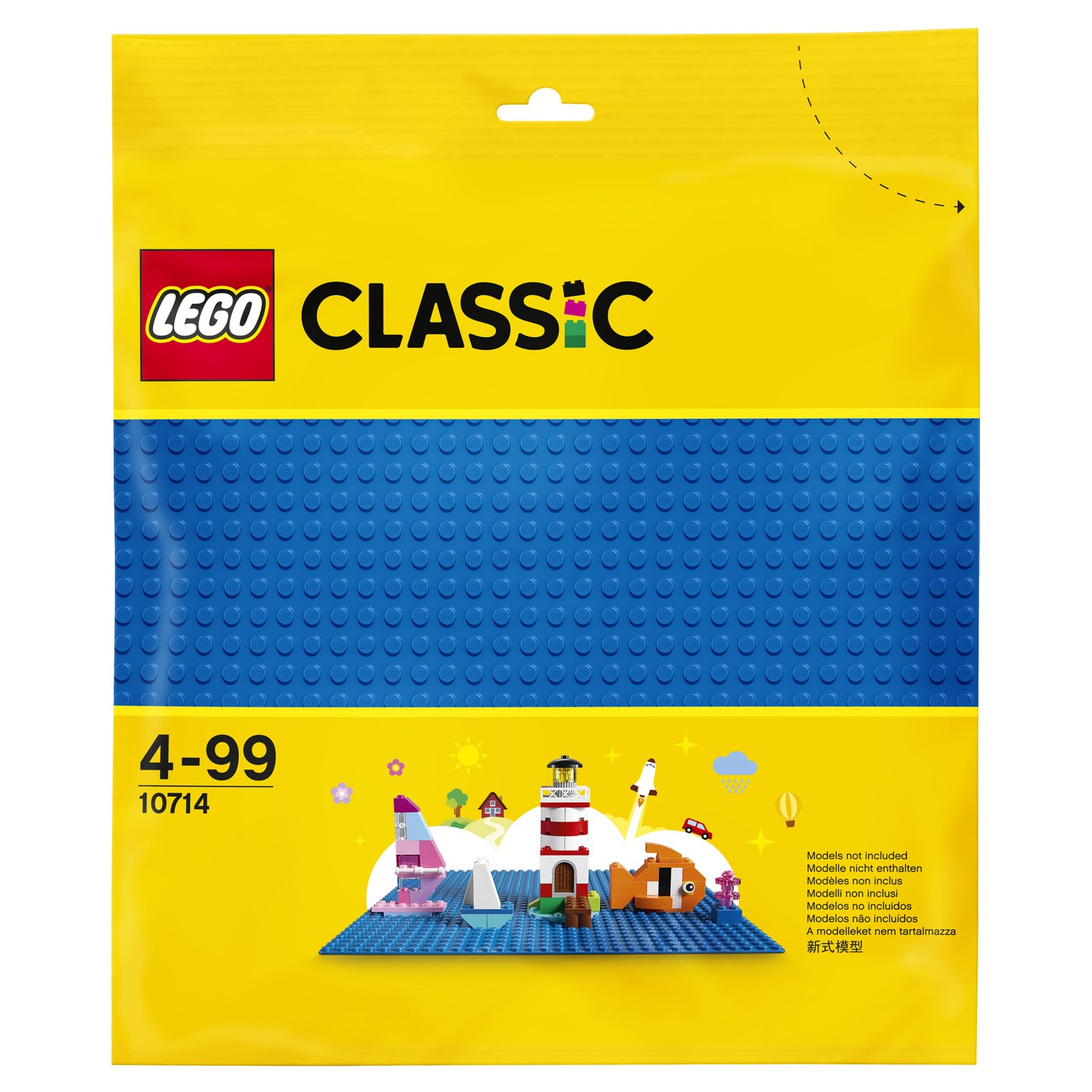 Конструктор LEGO Синяя базовая пластина Classic (10714)