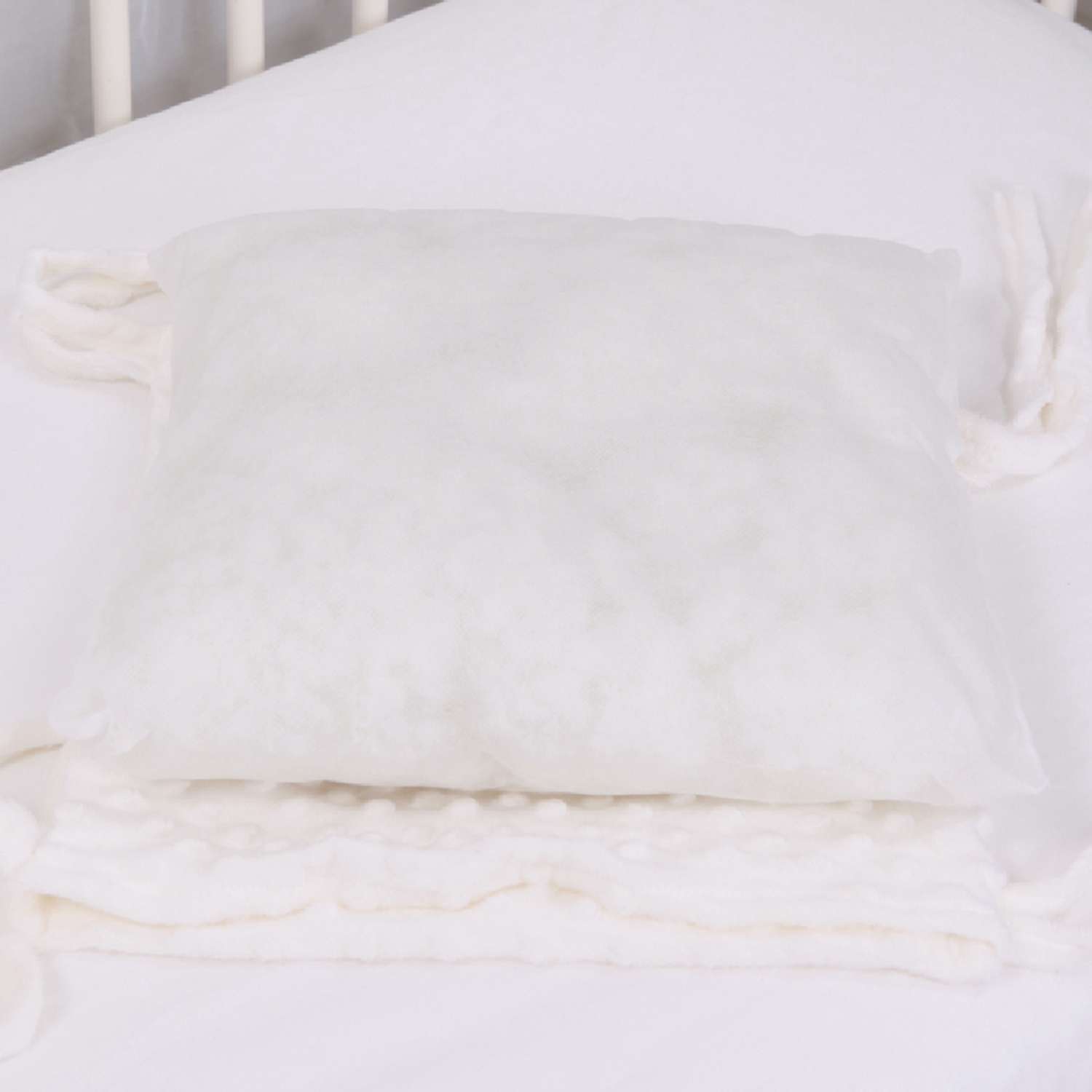 Бортики в кроватку Про Сон с плюшевыми съемными чехлами из 12 подушечек - фото 3