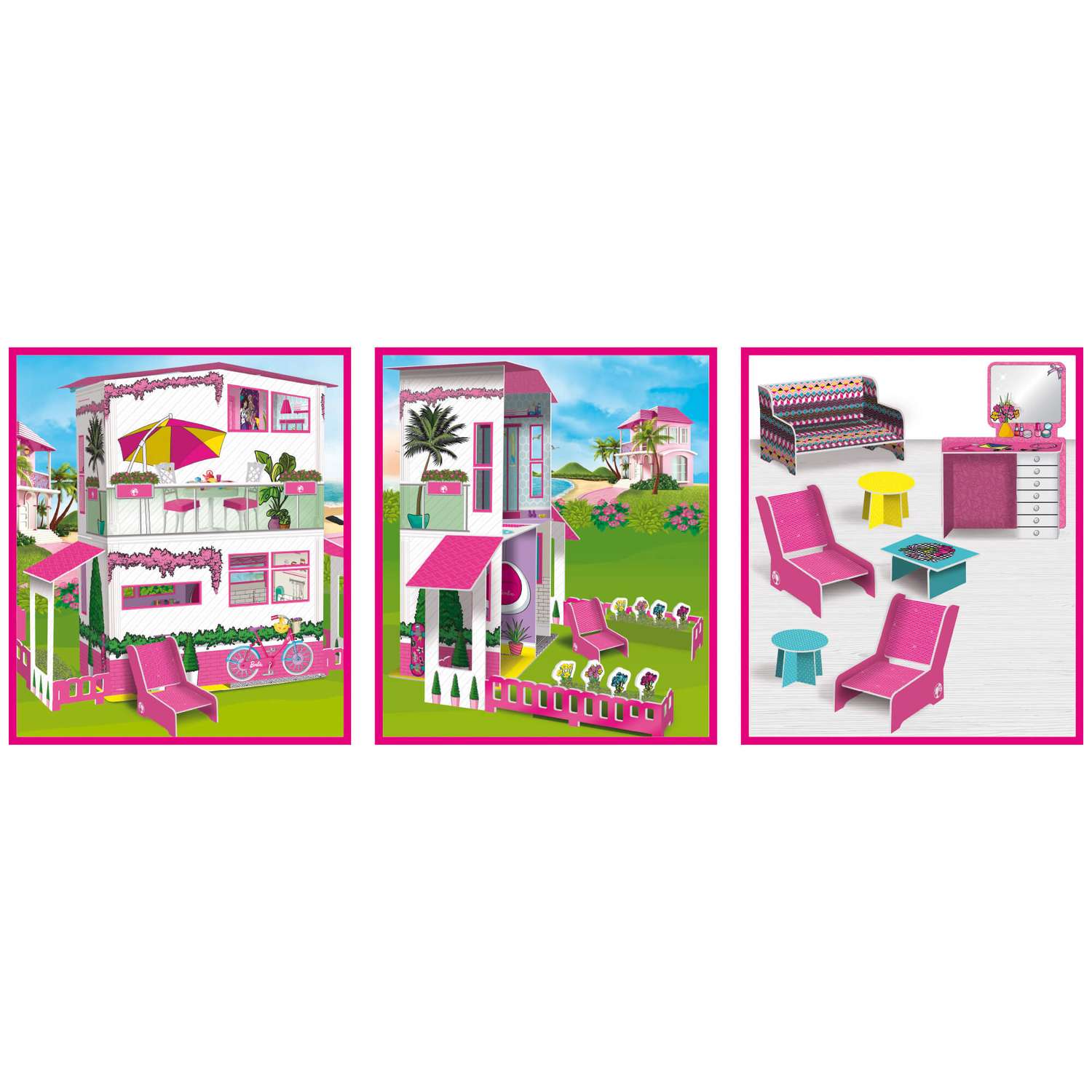 Набор Lisciani Barbie Дом мечты 68265/R103744 68265/R103744 - фото 3