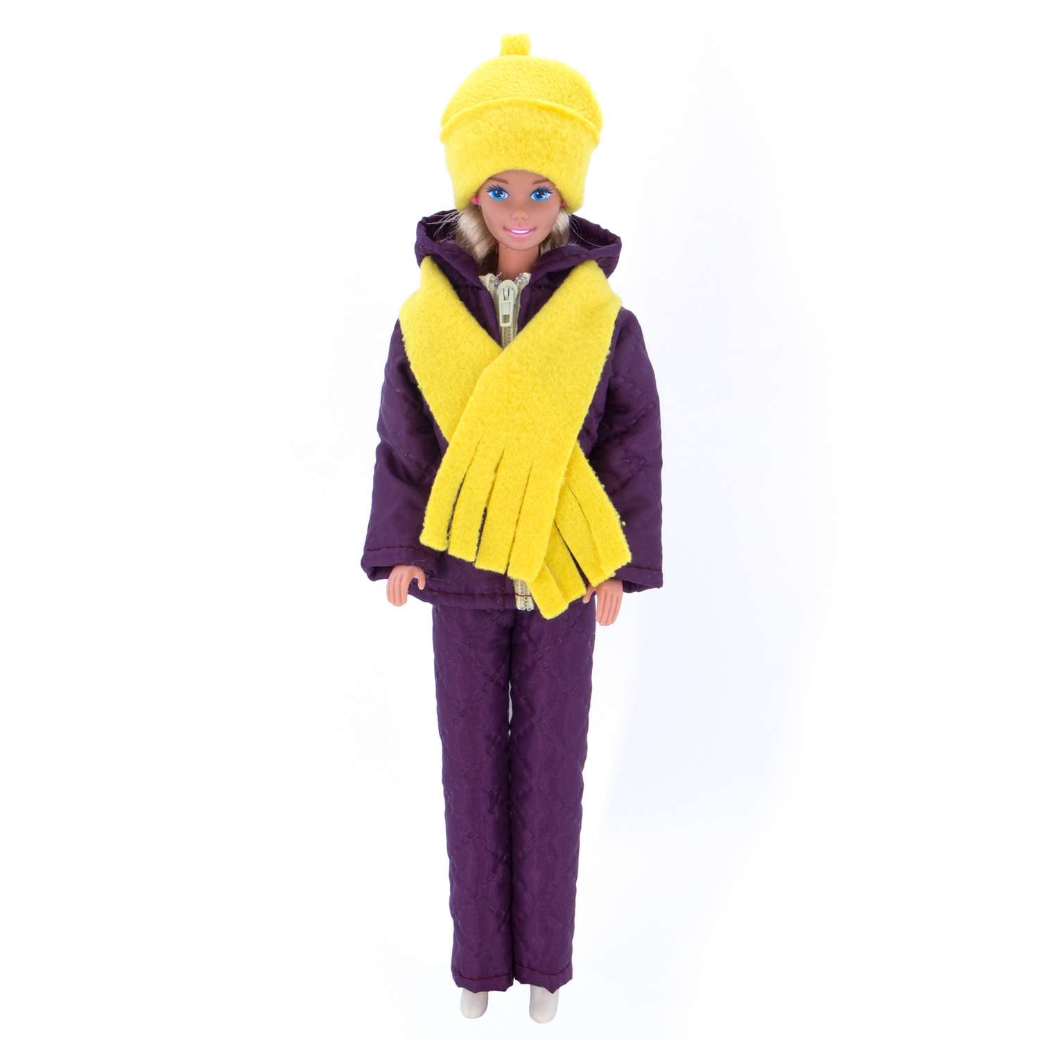 Комплект одежды Модница для куклы 29 см из синтепона 1404 фиолетовый 1404фиолетовый - фото 8