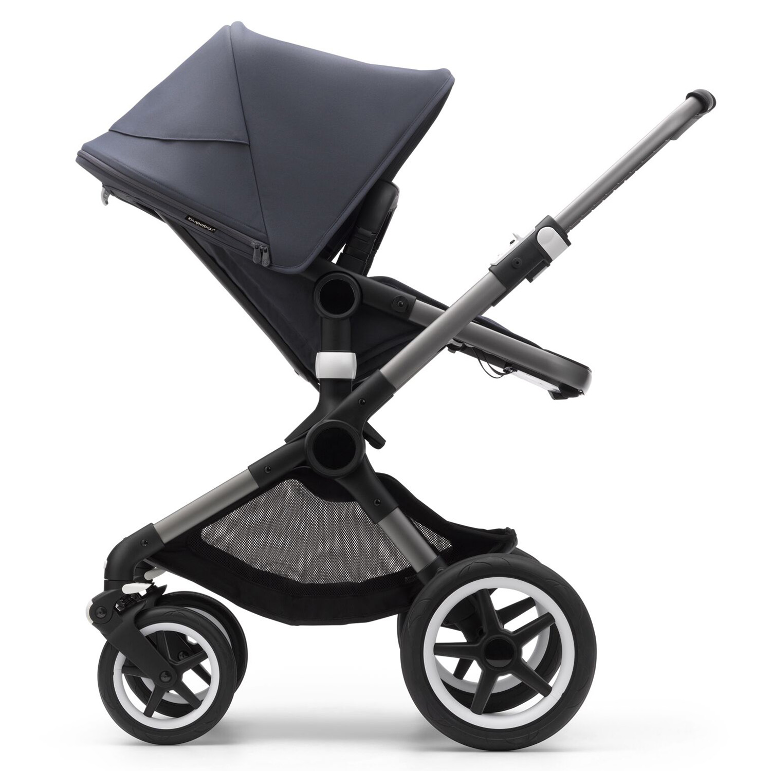 Коляска 2в1 Bugaboo Fox3 Complete Graphite Stormy Blue-Stormy Blue 2306010004 - фото 7