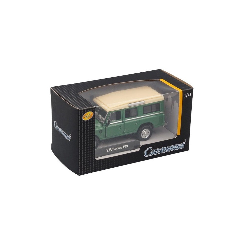 Мини-модель 1:43 CARARAMA Land Rover Series 109 металлическая зеленая  купить по цене 1095 ₽ в интернет-магазине Детский мир