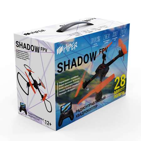 Квадрокоптер Hiper РУ Shadow FPV до 28 минут полета 1462122