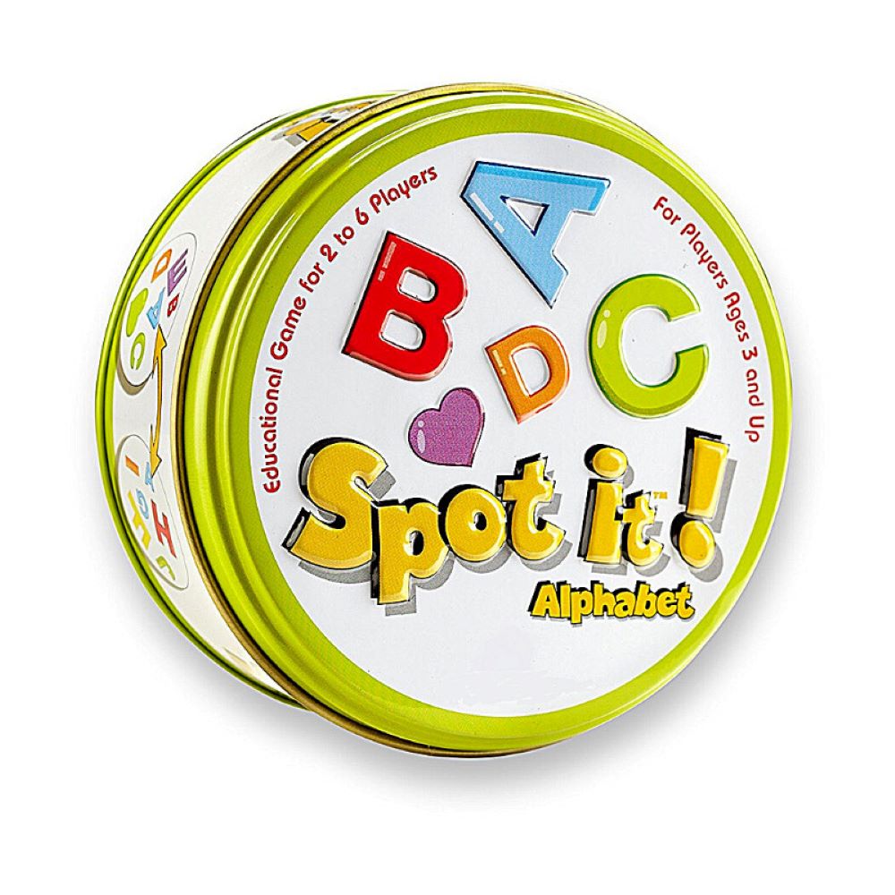 Настольная игра Дубль Spot It Alphabet Алфавит MagicStyle игра похожа на доббль - фото 1