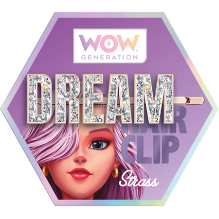 Заколка для волос WOW Generation с надписью DREAM